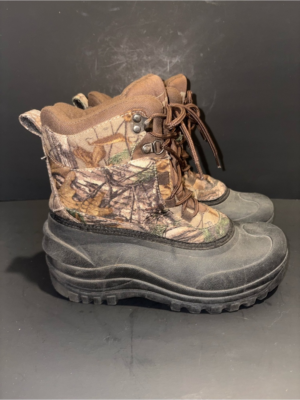 Ozark Trail Men's Camouflage Boots - Camo/Black - size 7